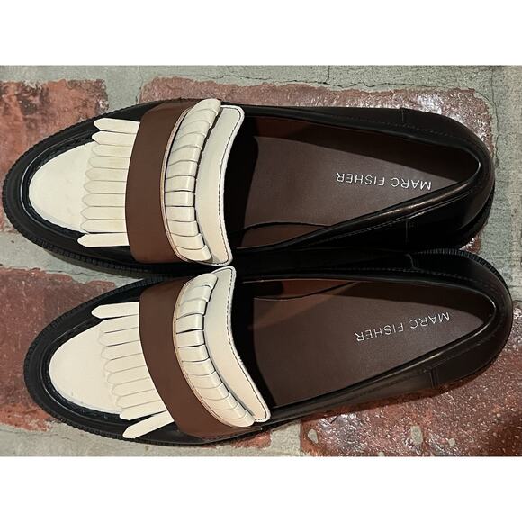 Marc Fisher Calixy Fringe Loafers Women's Size 8 ASO Celebs - Picture 4 of 12